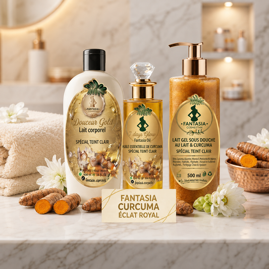Fantasia Curcuma Éclat Royal - Routine 3-en-1 au Curcuma